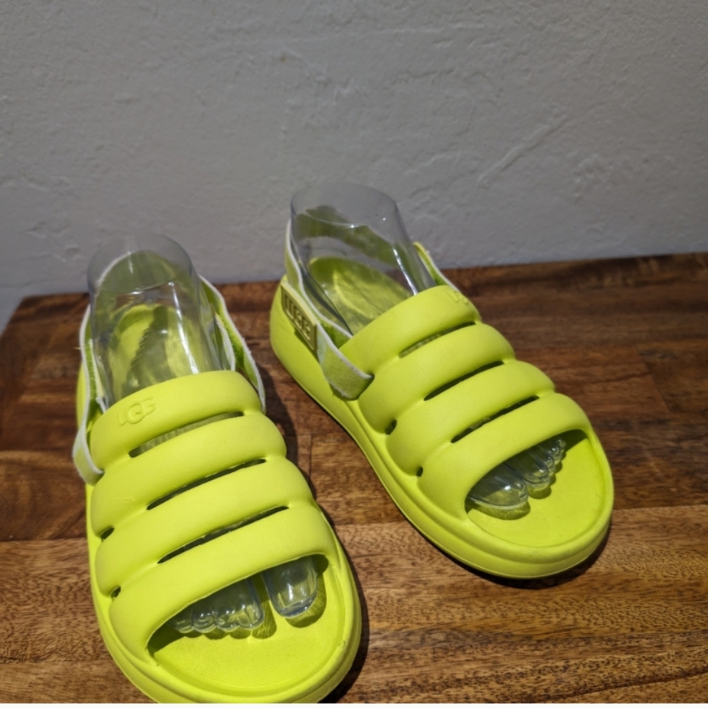 UGG Sport Yeah sling back foam Sandals‎ size 7